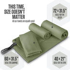Quick Dry Microfiber Travel Towel