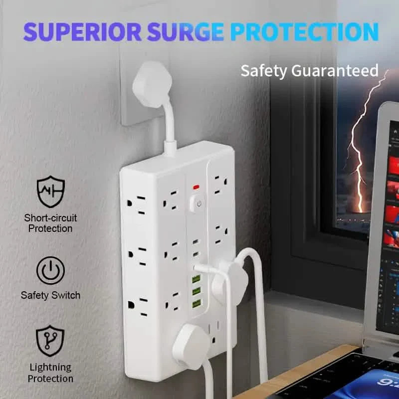 22-in-1 Multi-Functional Power Strip