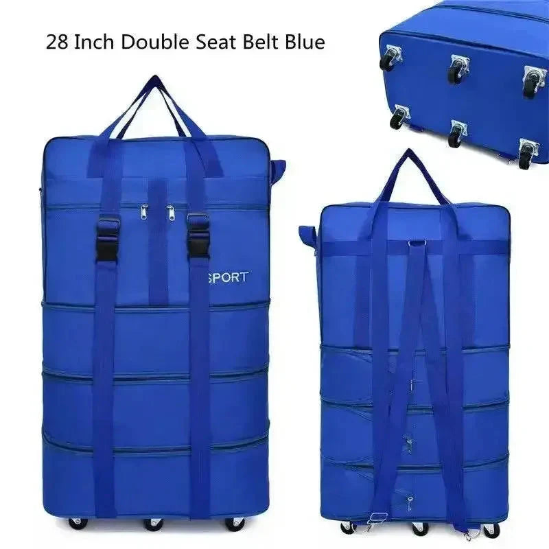 Rolling Foldable Luggage Bag