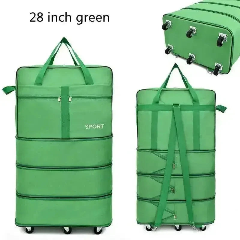 Rolling Foldable Luggage Bag
