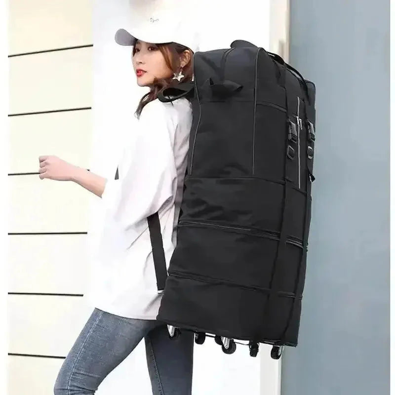 Rolling Foldable Luggage Bag
