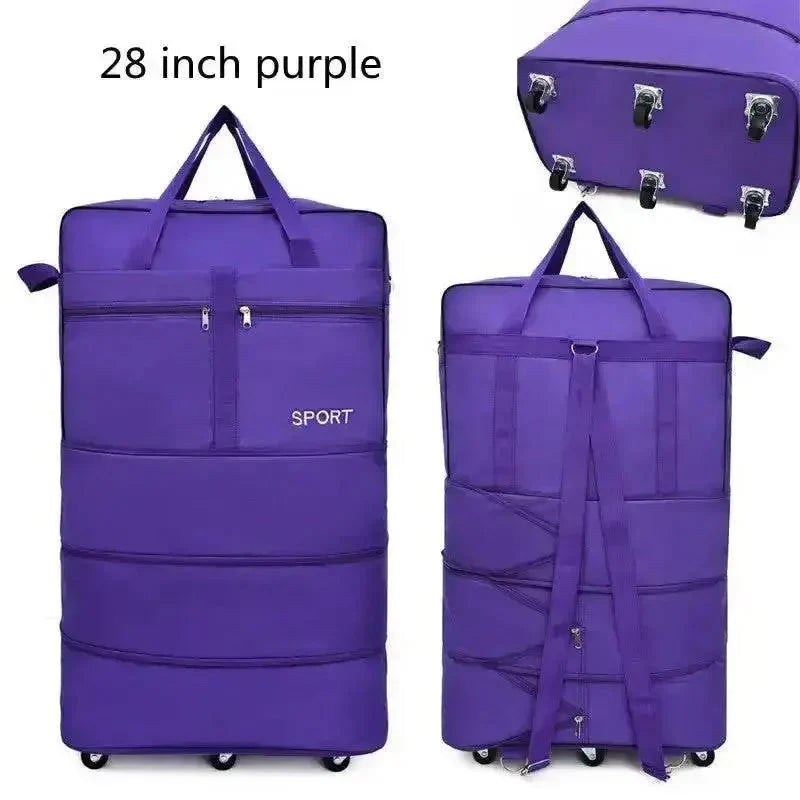 Rolling Foldable Luggage Bag