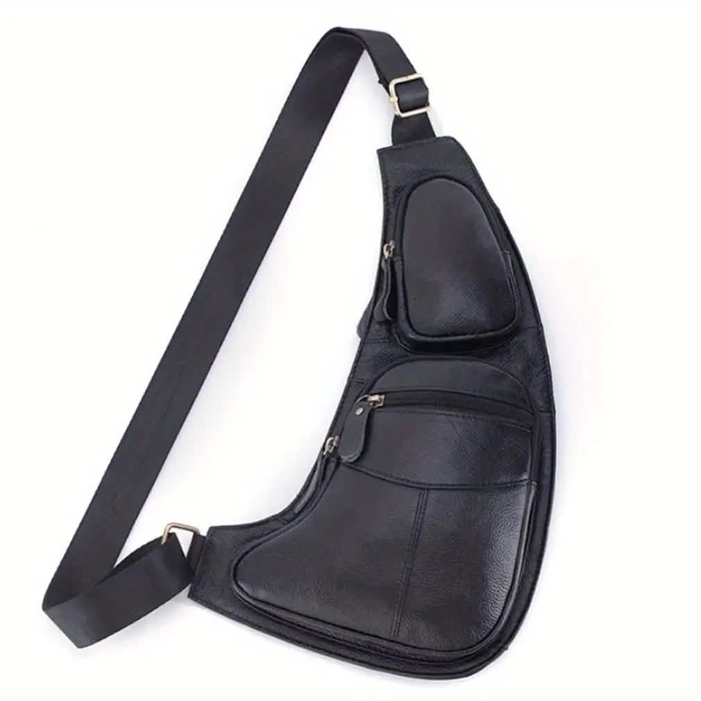 Genuine Leather Crossbody Sling Bag