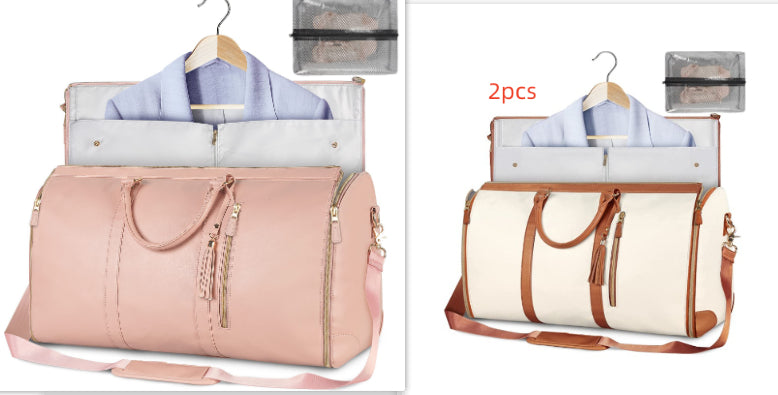 Women's Large Capacity Waterproof Travel Duffle Bag