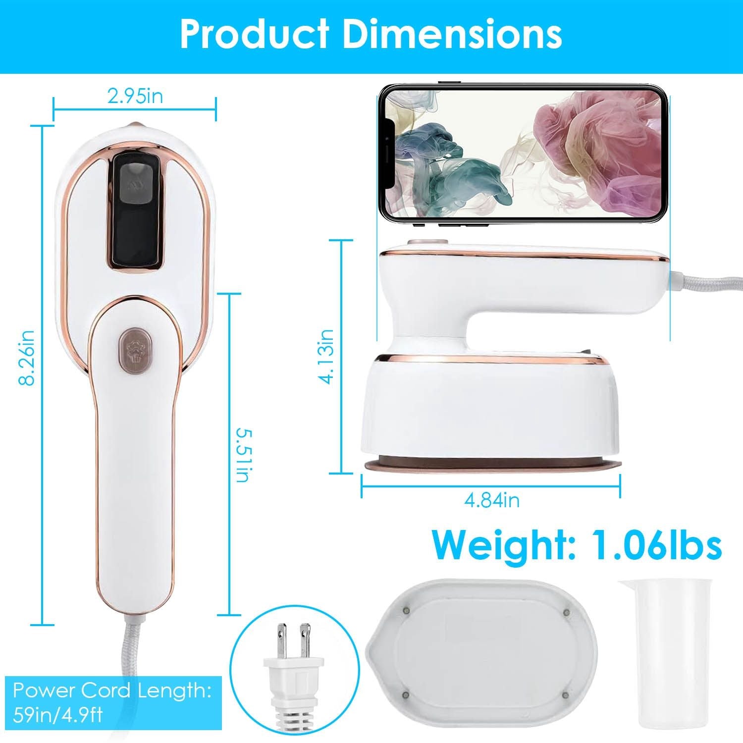 1000W Portable Handheld Steamer