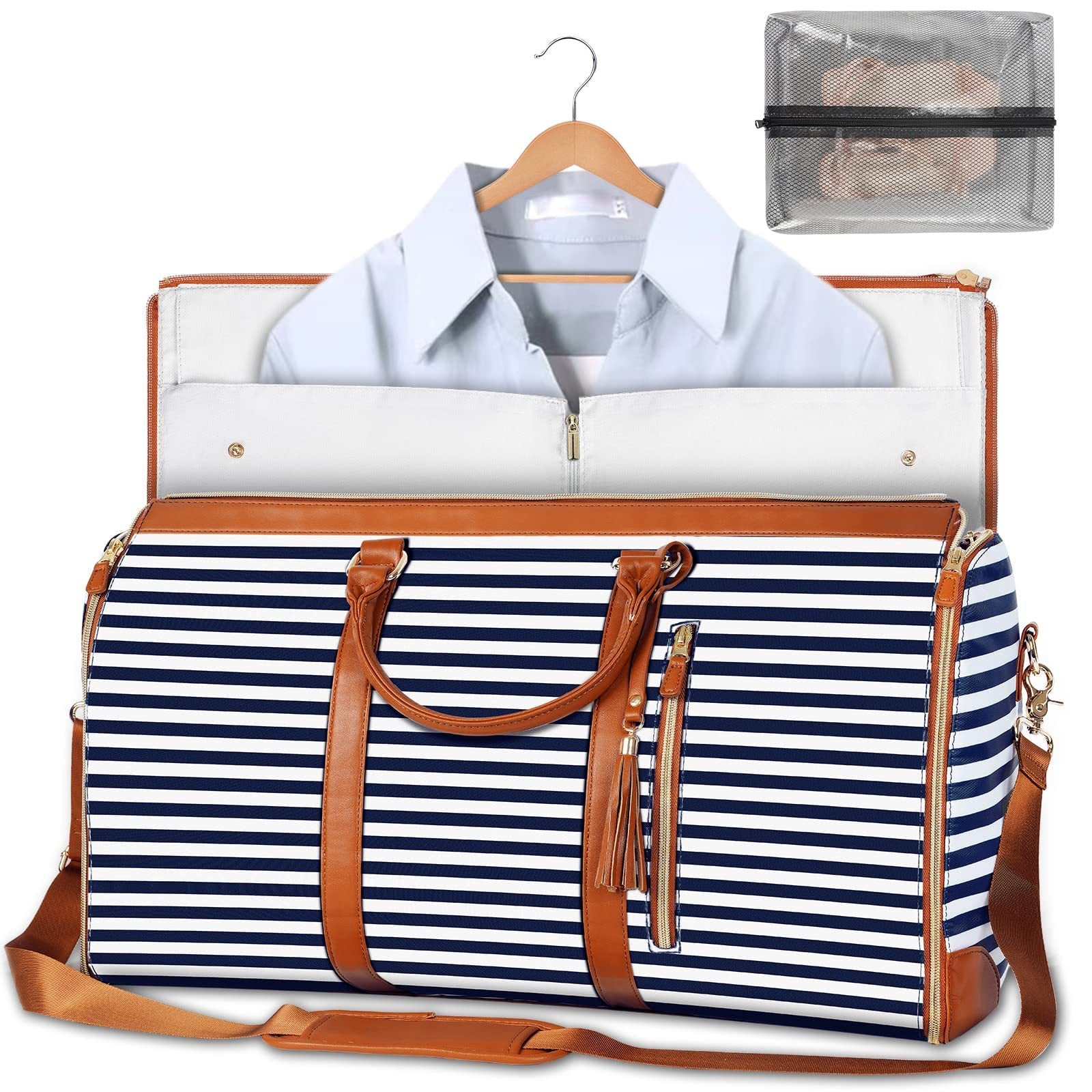 Women's Large Capacity Waterproof Travel Duffle Bag