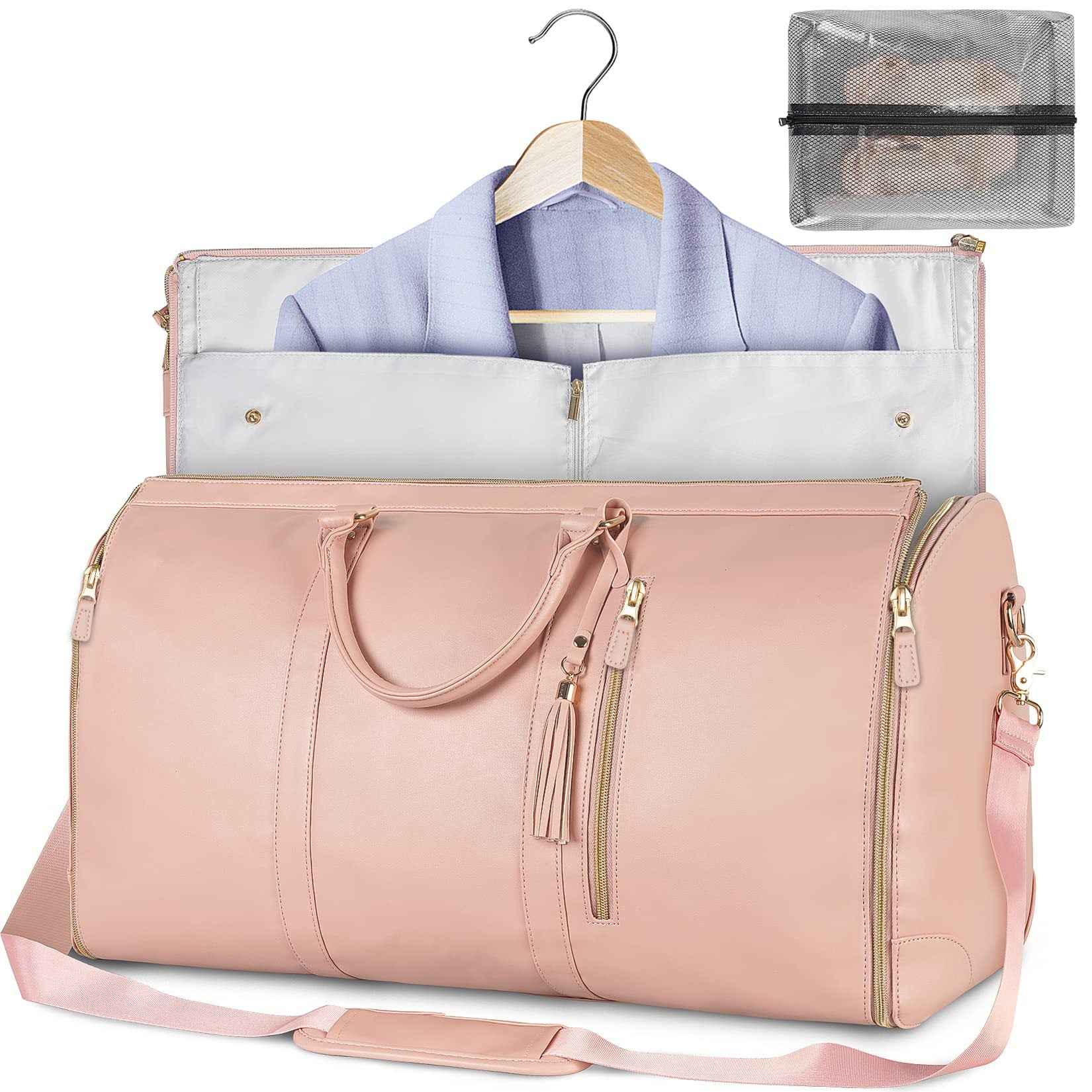 Women's Large Capacity Waterproof Travel Duffle Bag