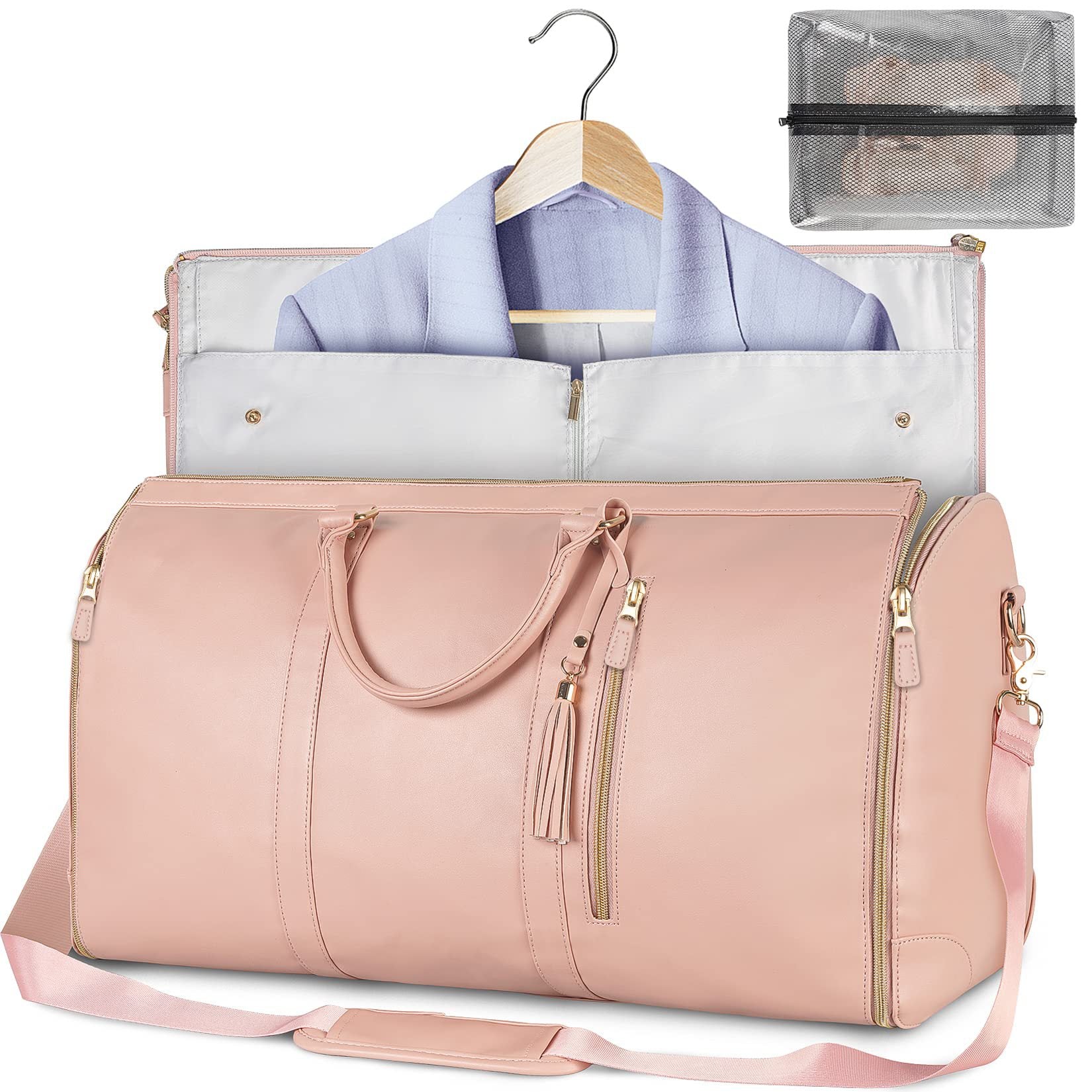 Women's Large Capacity Waterproof Travel Duffle Bag