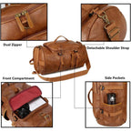 Men's Vegan Leather Backpack – Convertible Work Carry
