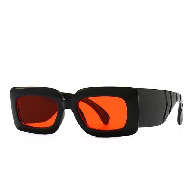 Classic Oversized Square Sunglasses w/UV400