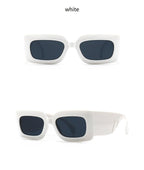 Classic Oversized Square Sunglasses w/UV400