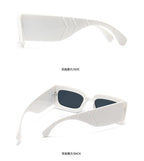 Classic Oversized Square Sunglasses w/UV400