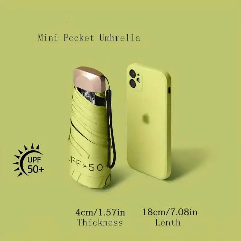 Pocket Windproof UV50 Umbrella
