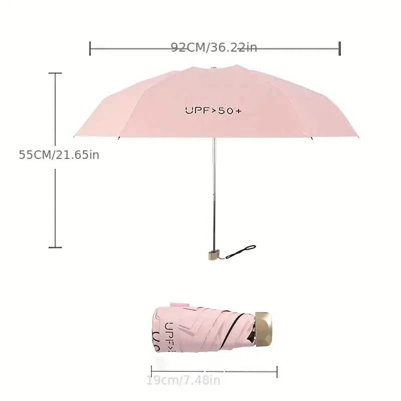 Pocket Windproof UV50 Umbrella