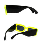 Classic Oversized Square Sunglasses w/UV400