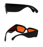Classic Oversized Square Sunglasses w/UV400