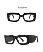 Classic Oversized Square Sunglasses w/UV400
