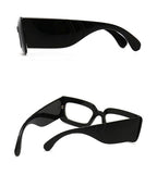Classic Oversized Square Sunglasses w/UV400