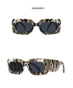Classic Oversized Square Sunglasses w/UV400