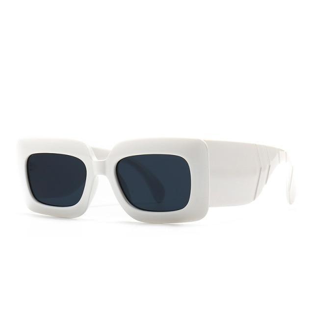 Classic Oversized Square Sunglasses w/UV400