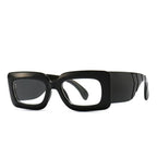 Classic Oversized Square Sunglasses w/UV400