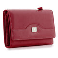 RFID Blocking Leather Trifold Wallet