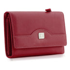 RFID Blocking Leather Trifold Wallet