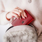 RFID Blocking Leather Trifold Wallet