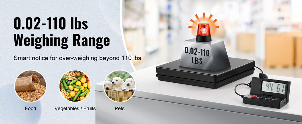 Digital Luggage Scale w/Timer