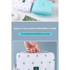 Wet and Dry Separation Hanging Toiletry Bag