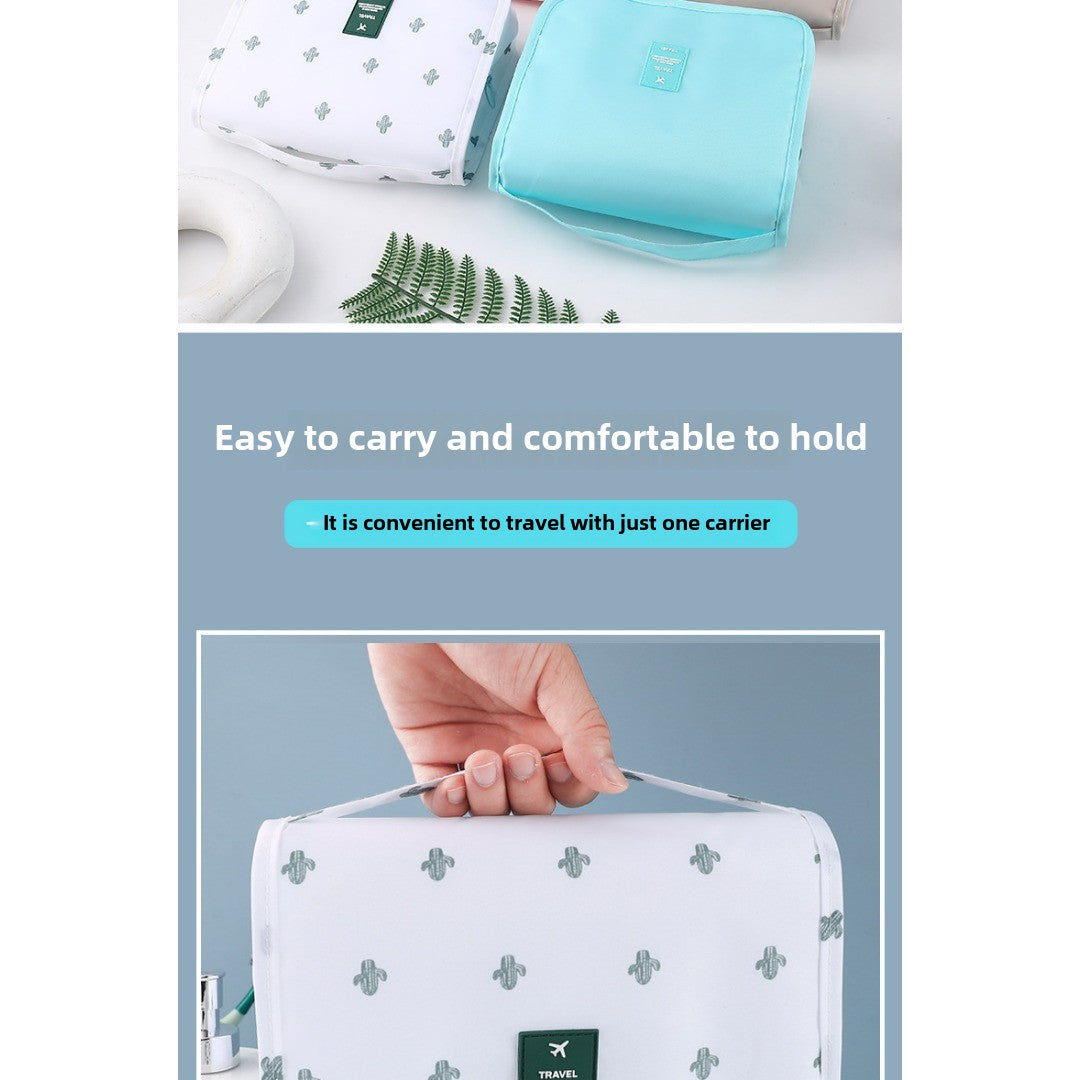 Wet and Dry Separation Hanging Toiletry Bag