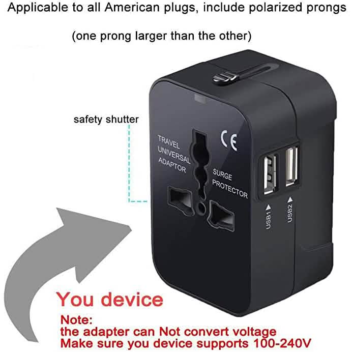 Universal All in One Travel Adapter