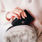 RFID Blocking Leather Trifold Wallet
